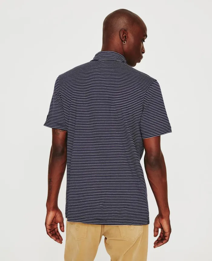 Bryce Polo Deep Aegeantrue White Men AG Jeans Polos Bryce Polo Deep Aegeantrue White Men AG Jeans Polos