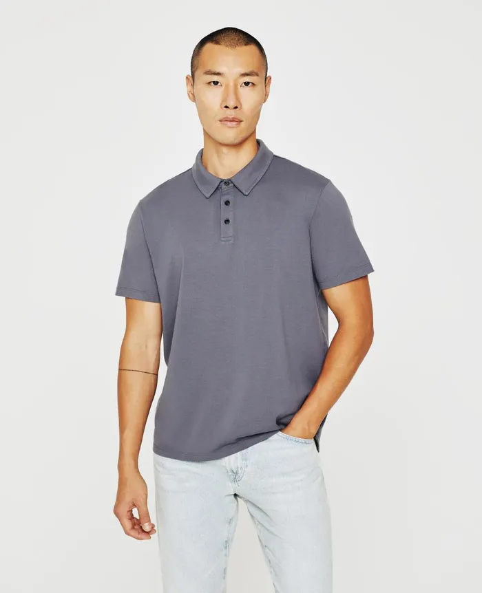 Bryce Polo Slate Sky Men AG Jeans Polos