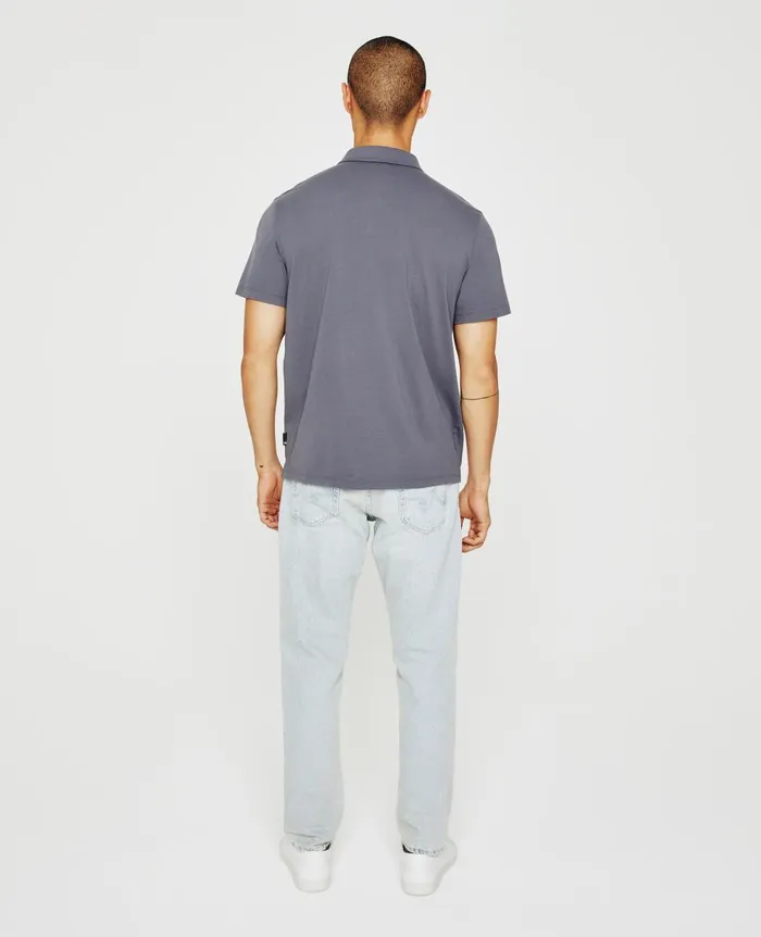 Bryce Polo Slate Sky Men AG Jeans Polos Bryce Polo Slate Sky Men AG Jeans Polos