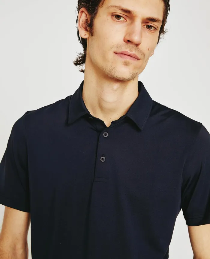 Bryce Polo True Black Men AG Jeans Polos Bryce Polo True Black Men AG Jeans Polos