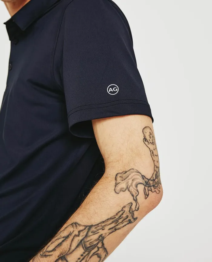 Bryce Polo True Black Men AG Jeans Polos Bryce Polo True Black Men AG Jeans Polos