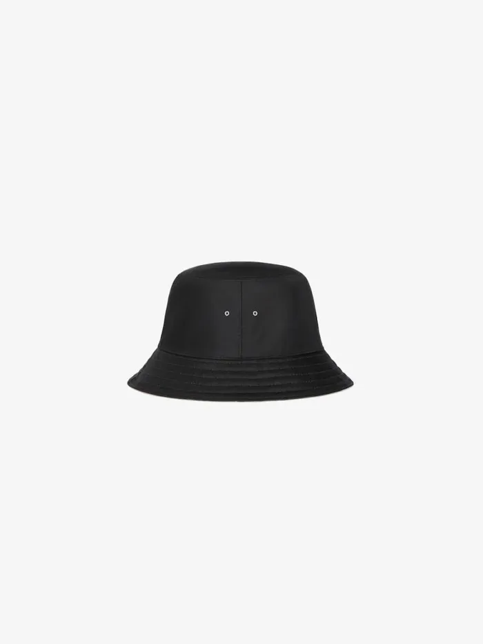 Bucket Hat In Nylon Black Men Givenchy Beanies and Caps