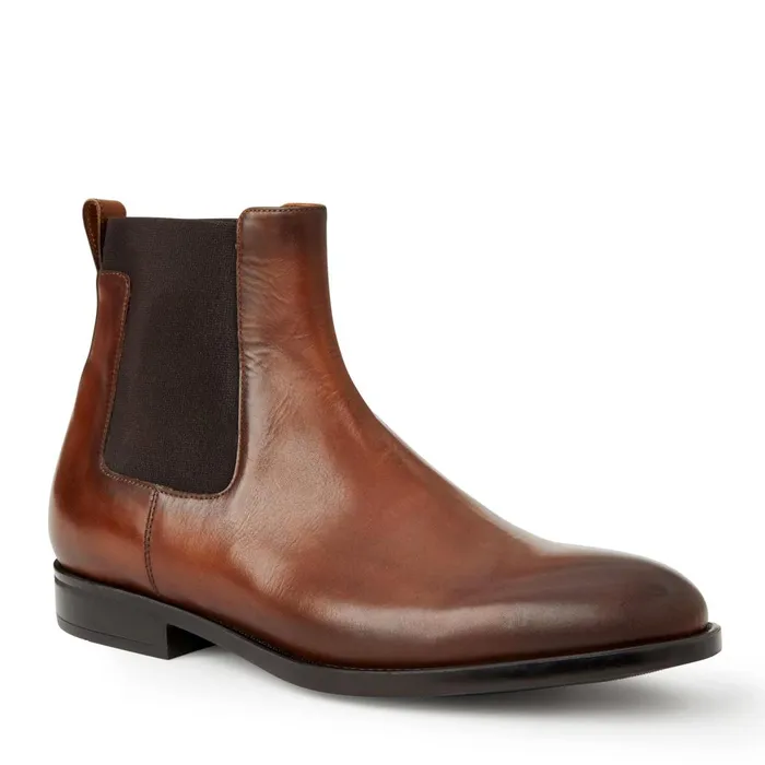 Byron Double Gore Slipon BootCognac Men Bruno Magli Boots
