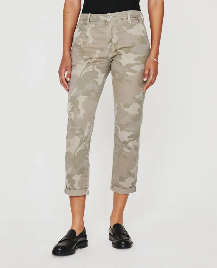 Caden At Ease Camo Natural Multi Women AG Jeans Pants Caden At Ease Camo Natural Multi Women AG Jeans Pants