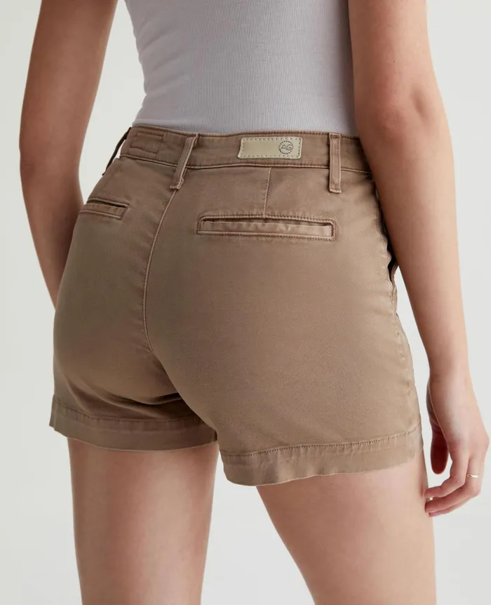 Caden Short Sulfur Desert Taupe Women AG Jeans Skirts and Shorts Caden Short Sulfur Desert Taupe Women AG Jeans Skirts and Shorts