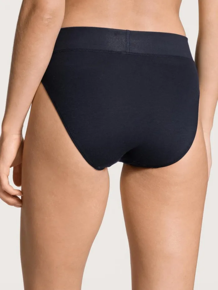 CALIDA Bottoms Women Brief High Waist Dark Lapis Blue