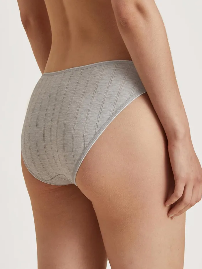 CALIDA Bottoms Women Brief Regular Cut Grey Melange