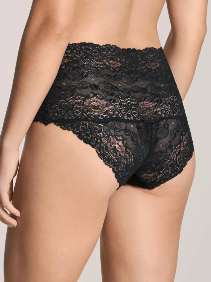 CALIDA Bottoms Women Brief With Lace High Waist Schwarz
