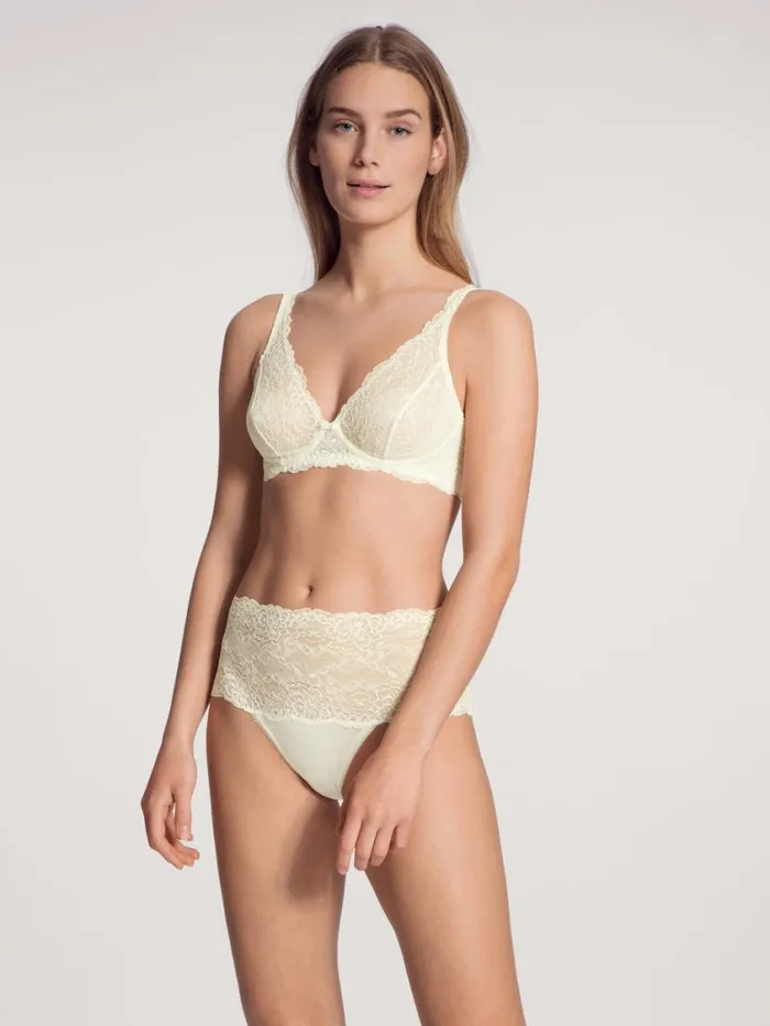 CALIDA Bras Women Soft Nonwired Bra Alabaster Crme