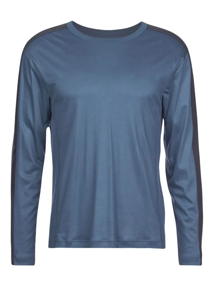 CALIDA DEEPSLEEPWEAR Men Shirt Longsleeve Vintage Indigo