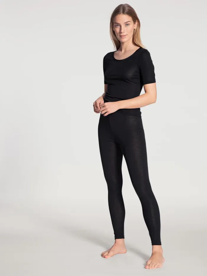 CALIDA Functional Underwear Women Shirt Short Sleeve Ws Schwarz