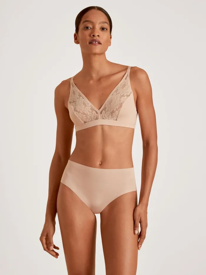 CALIDA Functional Underwear Women Soft Nonwired Bra Cradle To Cradle Certified Rose Teint
