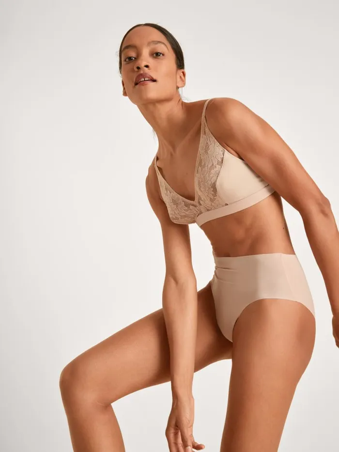CALIDA Functional Underwear Women Soft Nonwired Bra Cradle To Cradle Certified Rose Teint