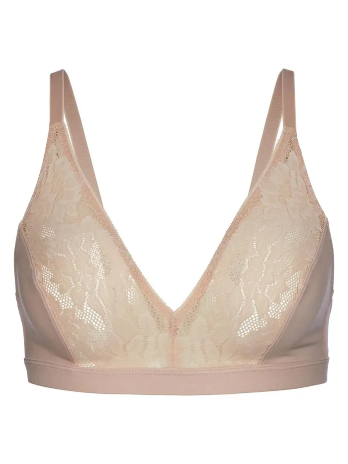 CALIDA Functional Underwear Women Soft Nonwired Bra Cradle To Cradle Certified Rose Teint