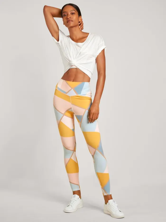 CALIDA Leggings Women Leggings Cradle To Cradle Certified Amber Yellow