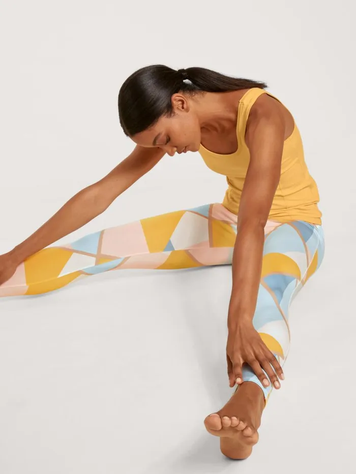 CALIDA Leggings Women Leggings Cradle To Cradle Certified Amber Yellow