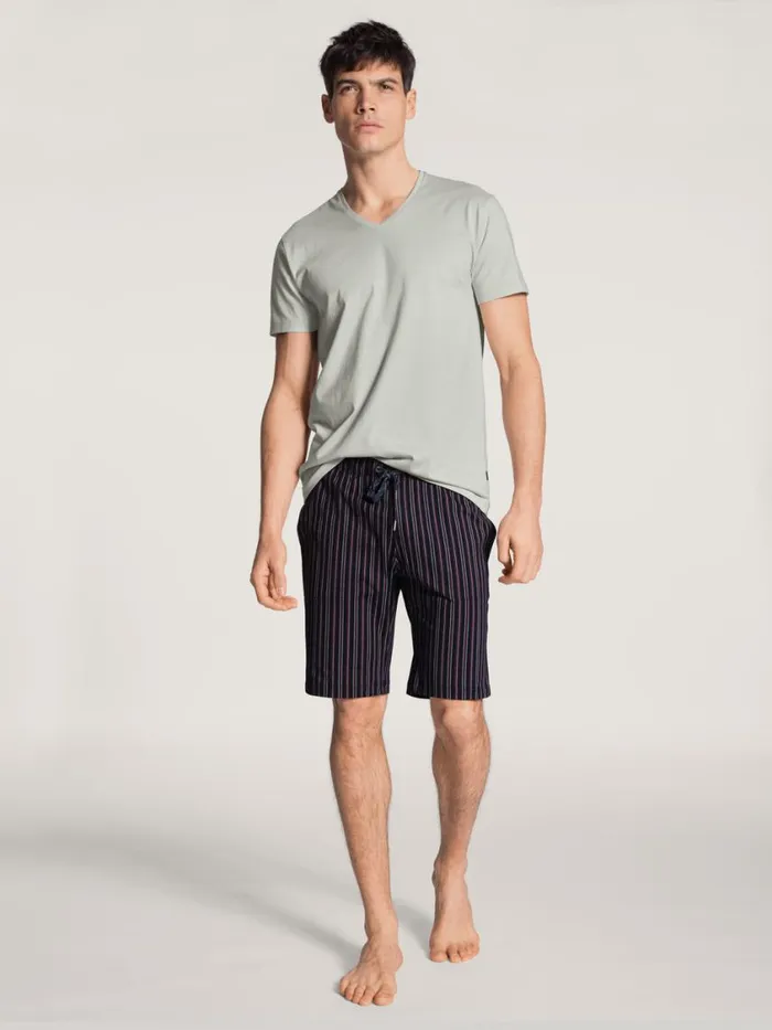 CALIDA Pyjama Pants Men Bermudas Rumba Red
