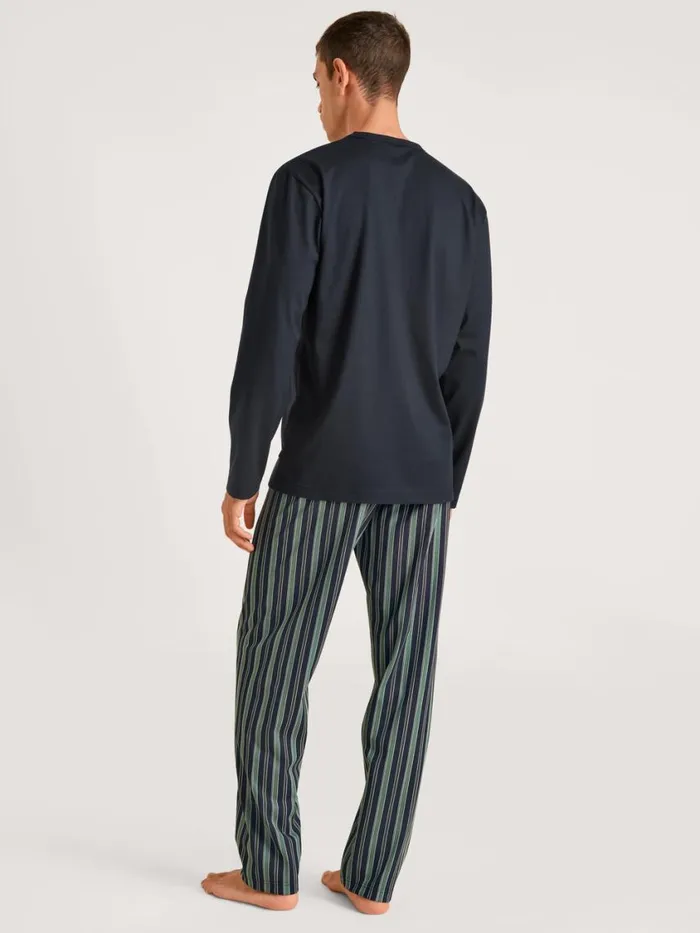 CALIDA Pyjamas Men Pyjama Blue Night