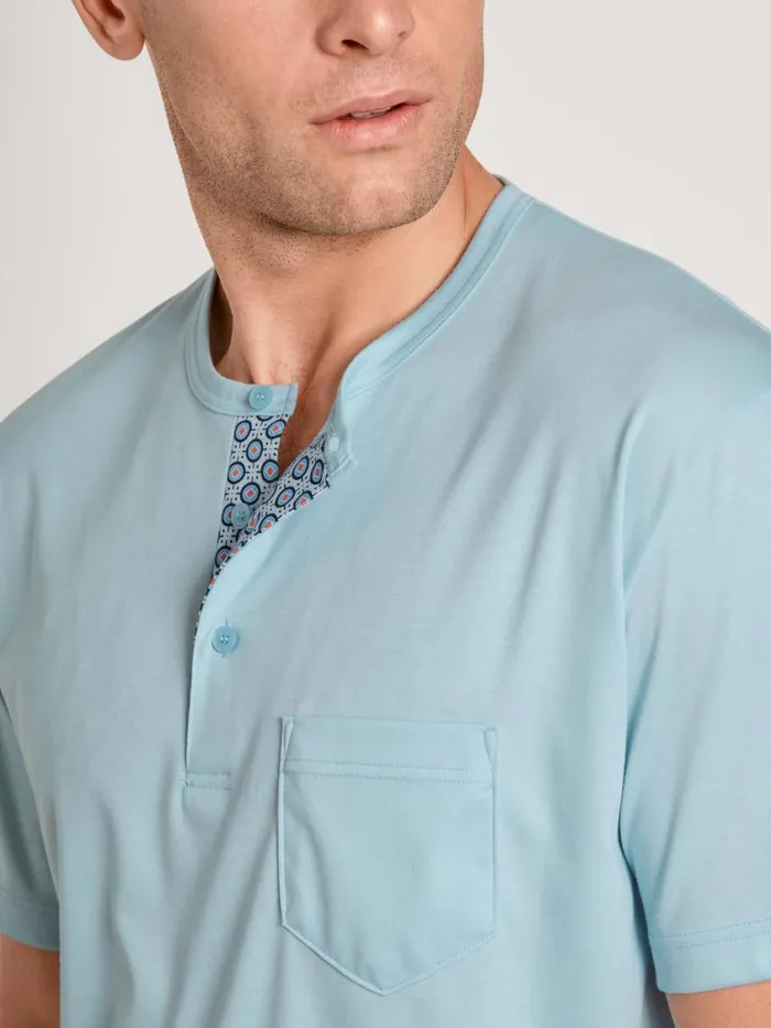 CALIDA Pyjamas Men Short Pyjamas Tempest Blue