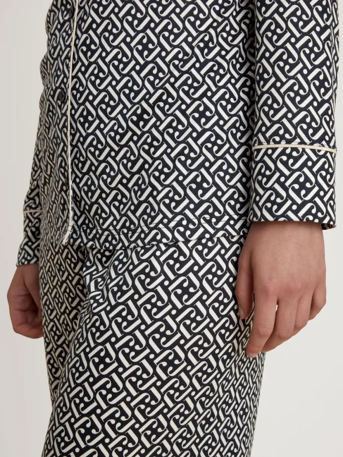 CALIDA Pyjamas Women Pyjama Buttoned Schwarz