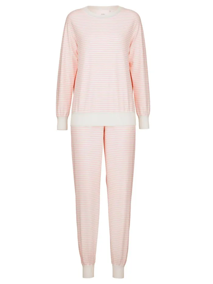CALIDA Pyjamas Women Pyjama With Cuff Pearl Blush