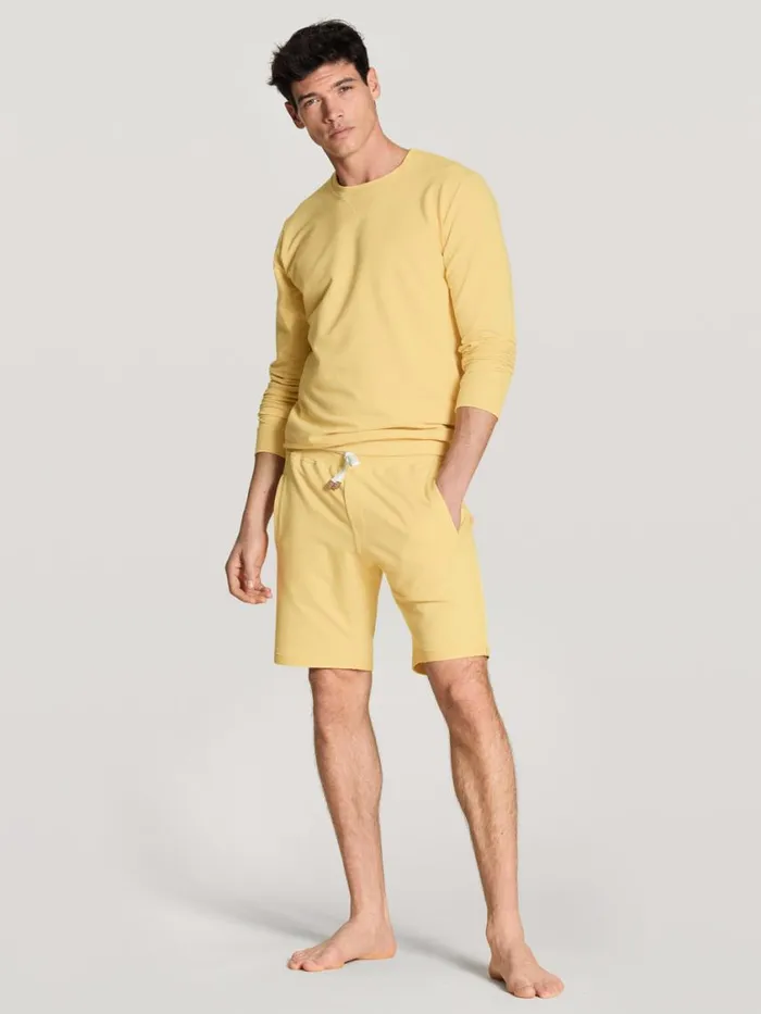 CALIDA Sweatshirts and Jackets Men Sweatshirt Straw