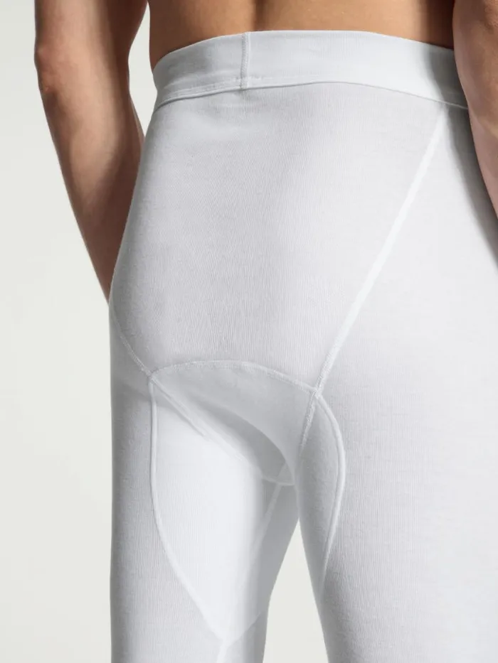 CALIDA Underpants Men Pants With Fly Weiss CALIDA Underpants Men Pants With Fly Weiss