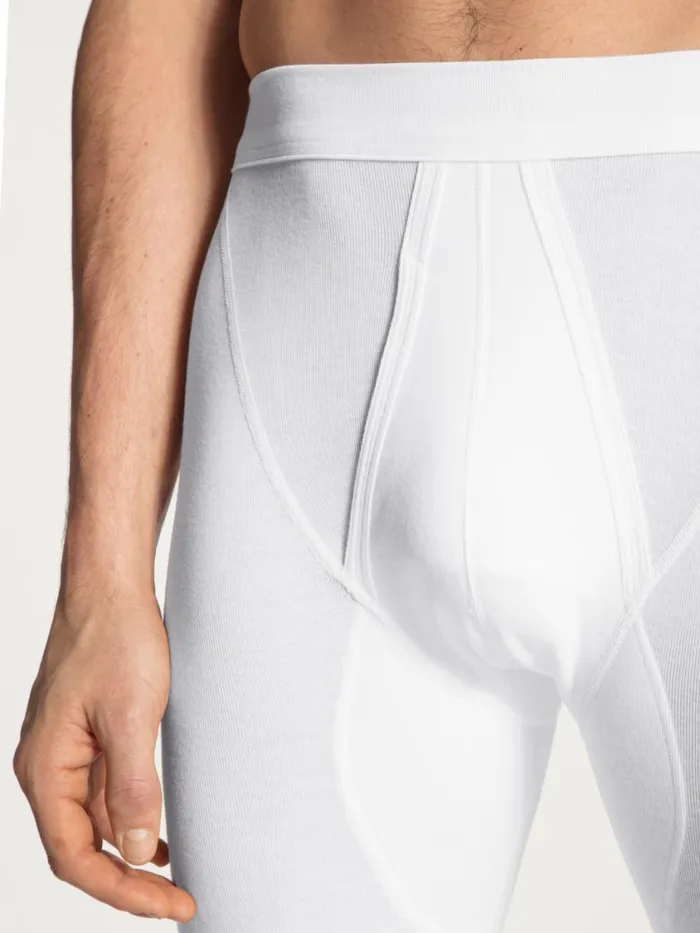 CALIDA Underpants Men Pants With Fly Weiss CALIDA Underpants Men Pants With Fly Weiss