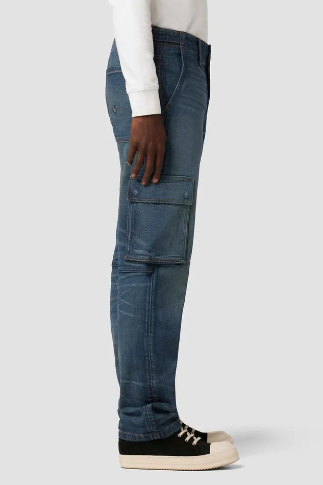 Cargo Men Hudson Jeans Reese Straight Cargo Jean Dark Pacific Cargo Men Hudson Jeans Reese Straight Cargo Jean Dark Pacific