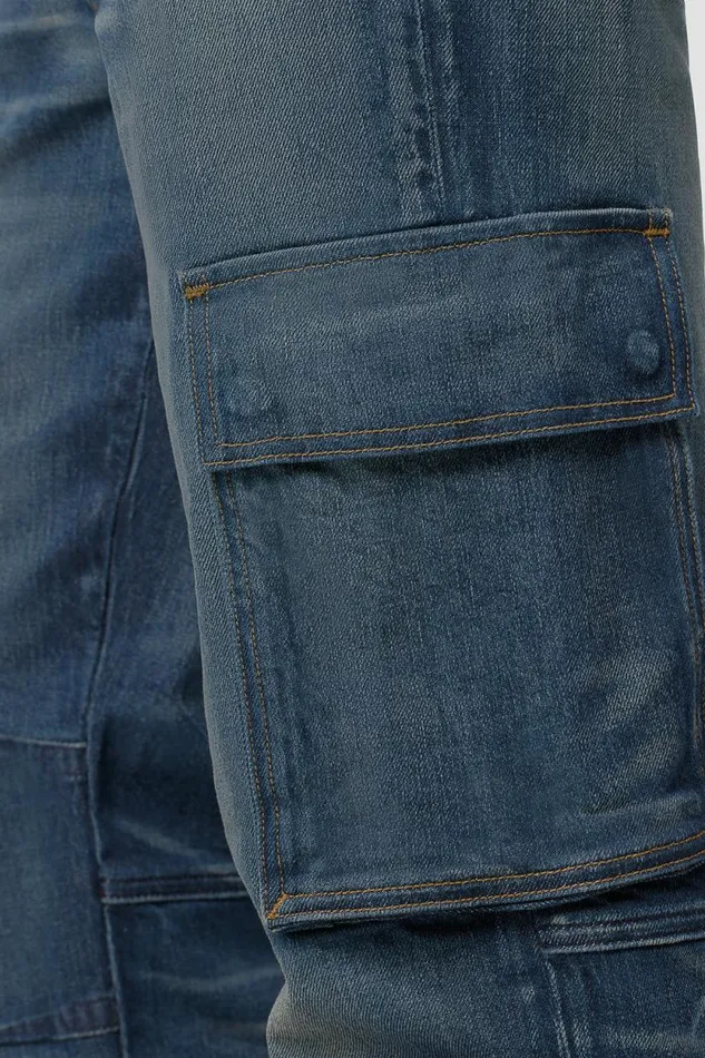 Cargo Men Hudson Jeans Reese Straight Cargo Jean Dark Pacific Cargo Men Hudson Jeans Reese Straight Cargo Jean Dark Pacific