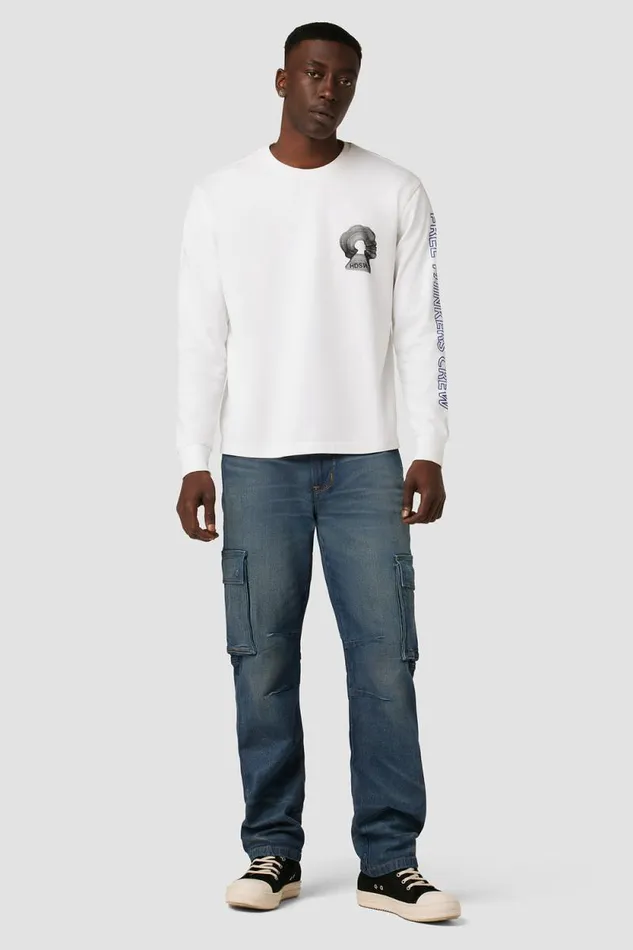 Cargo Men Hudson Jeans Reese Straight Cargo Jean Dark Pacific Cargo Men Hudson Jeans Reese Straight Cargo Jean Dark Pacific