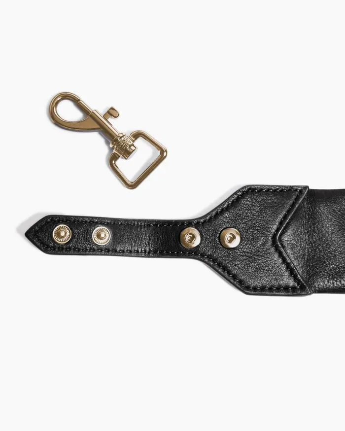 Cargo Strap Black With Gold Women Aimee Kestenberg Travel