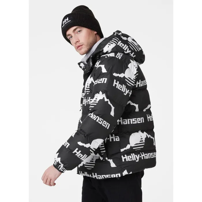 Casual Jackets Men Helly Hansen YU PUFFY ANORAK 990 Black