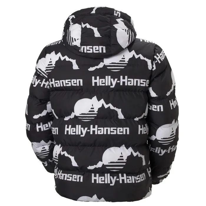 Casual Jackets Men Helly Hansen YU PUFFY ANORAK 990 Black