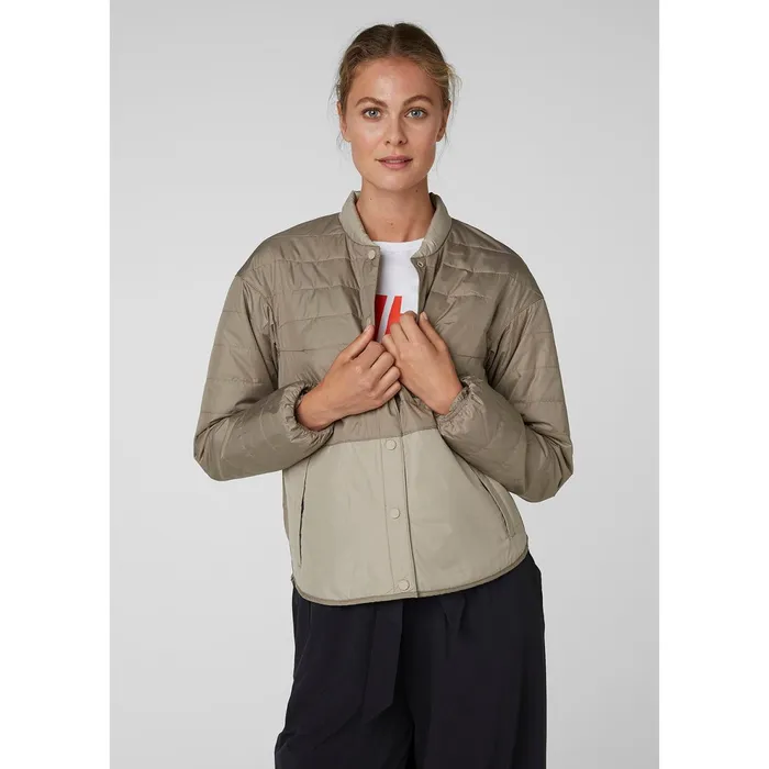 Casual Jackets Women Helly Hansen W AOMORI JACKET 720 Fallen Rock