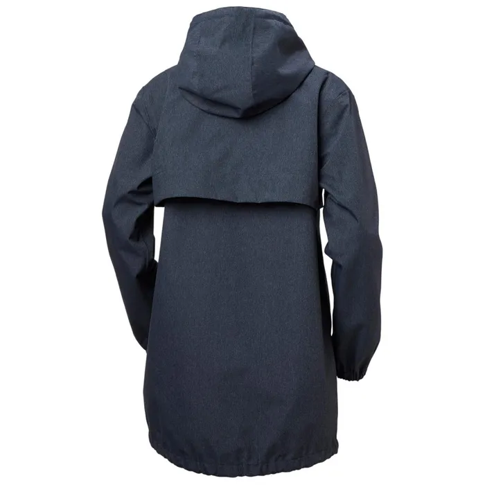 Casual Jackets Women Helly Hansen W JPN RAINCOAT 598 Navy Denim