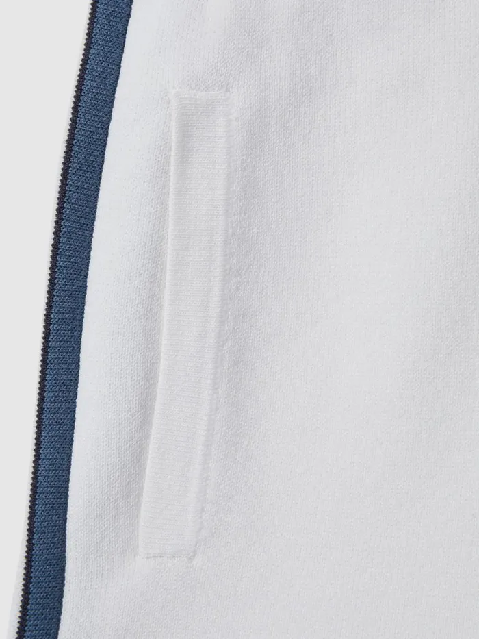 Children Reiss Shorts Heddon Drawstring Shorts White