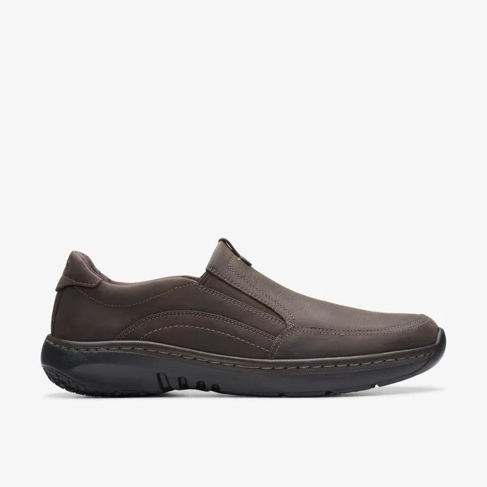 Clarks Pro Step Dark Brown Tumbled Men Clarks Casual Dress Shoes
