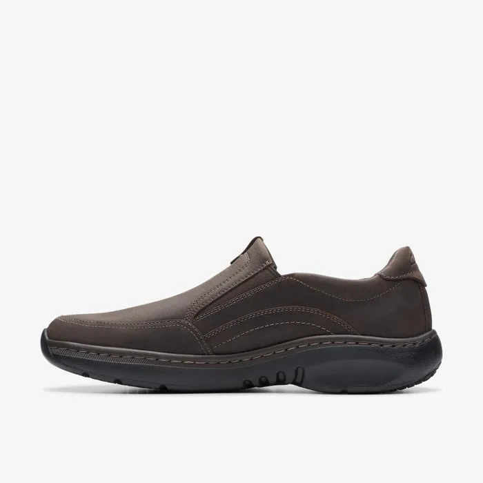 Clarks Pro Step Dark Brown Tumbled Men Clarks Casual Dress Shoes