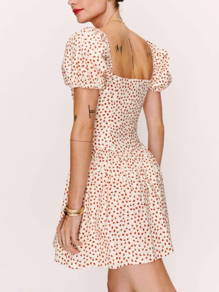 Clothing The Reformation Marielle Dress Fresa