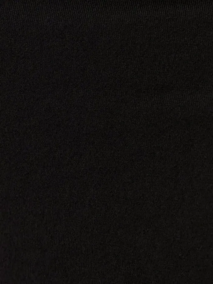 Clothing The Reformation Raine Knit Dress Black