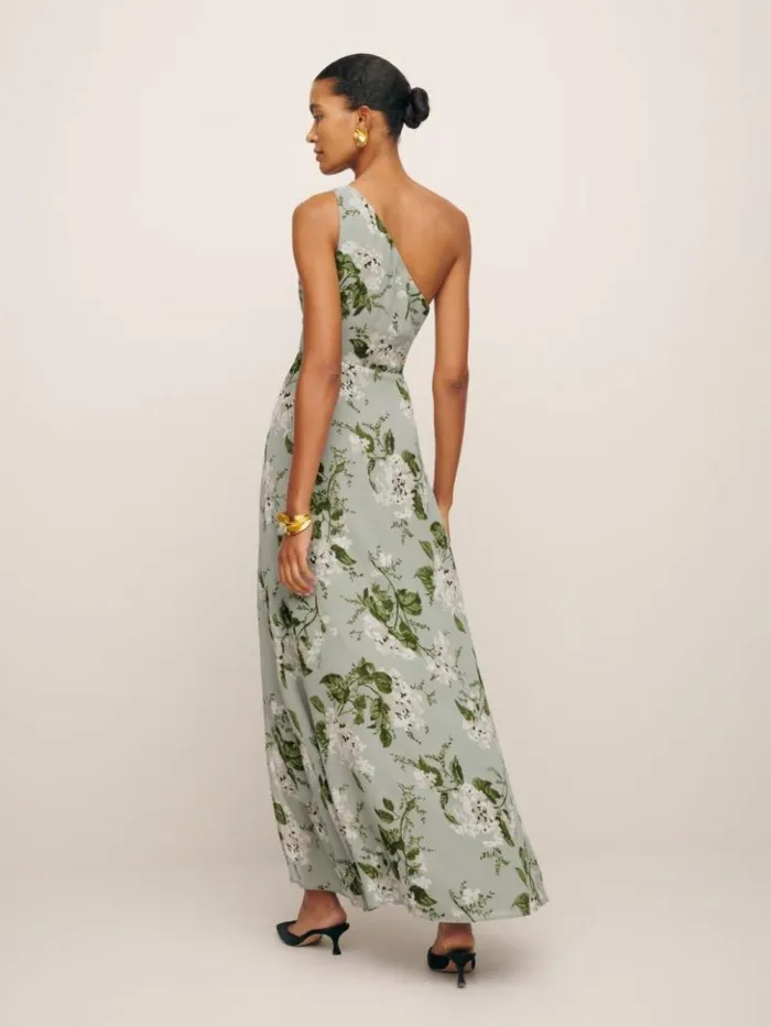 ClothingWeddings The Reformation Evelyn Dress Tea Garden
