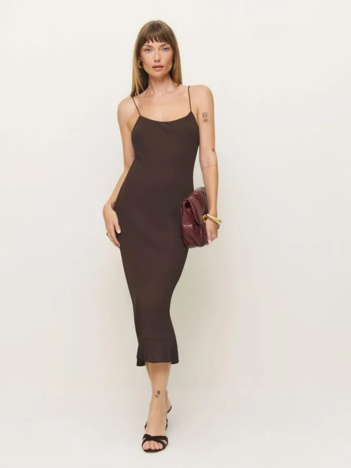 ClothingWeddings The Reformation Suki Dress Mole