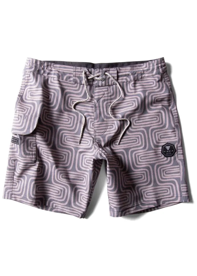 Congos 175quot Boardshort Dusty Rose Men Vissla Boardshorts
