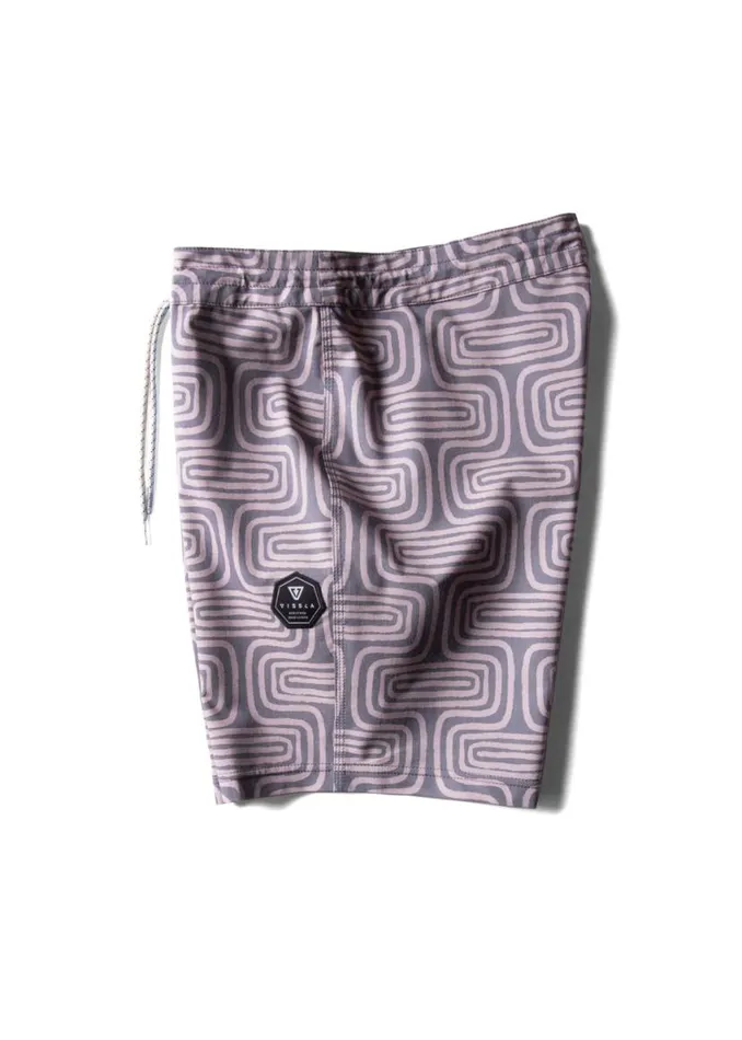 Congos 175quot Boardshort Dusty Rose Men Vissla Boardshorts