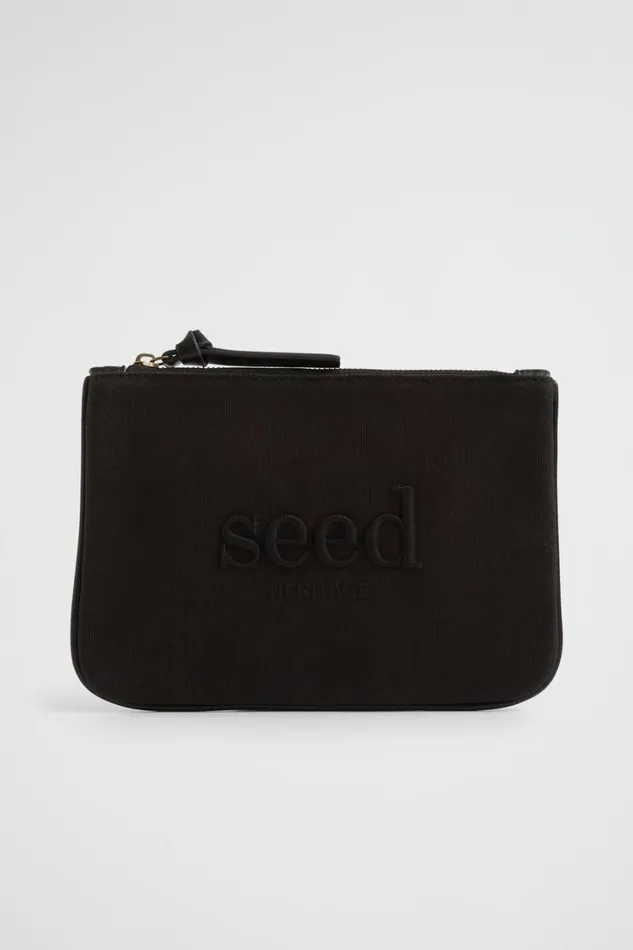 Cosmetic Bags Woman Seed Heritage Seed Pouch True Black
