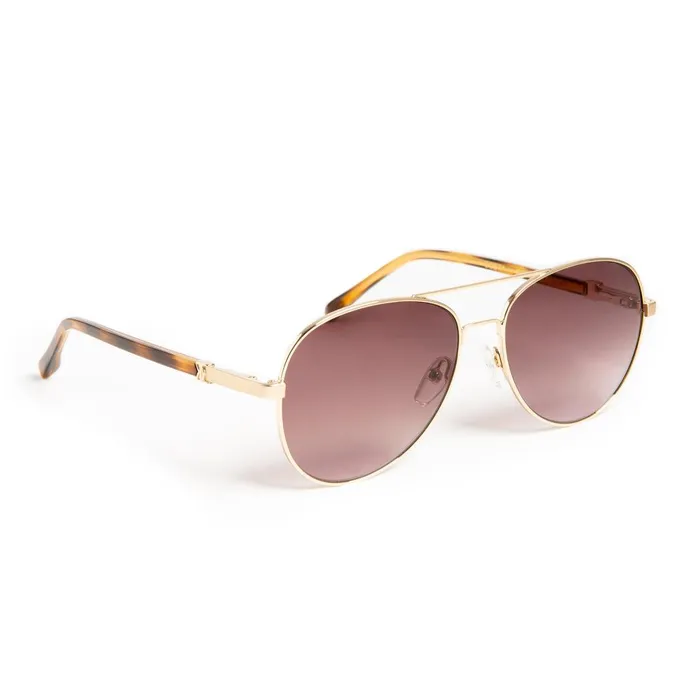 Costa Aviator Sunglasses 8211 Gold Tortoise Men Bruno Magli Sunglasses