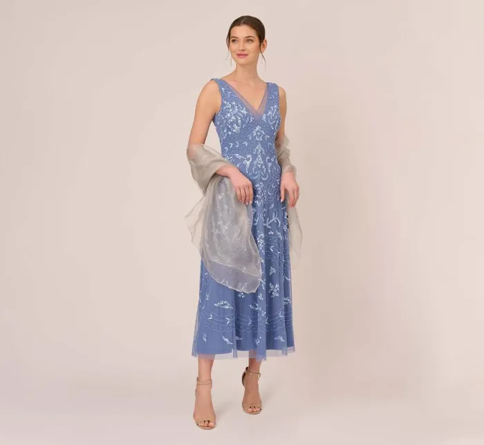 Cover Ups Womens Adrianna Papell Metallic Sheer Wrap In Silver