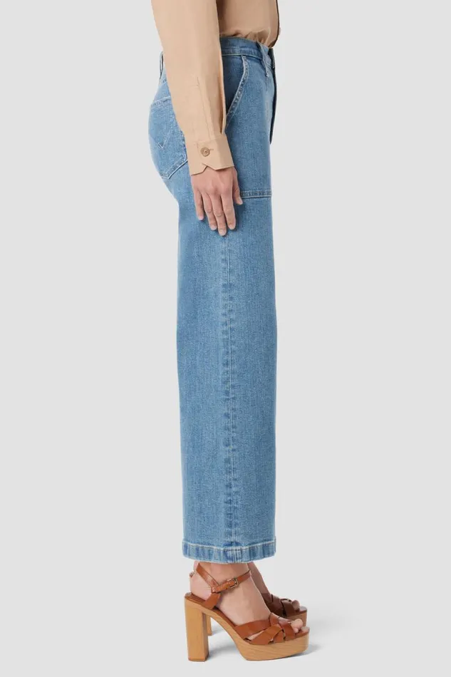 Cropped Women Hudson Jeans Jodie HighRise Wide Leg Crop Jean West Lake Cropped Women Hudson Jeans Jodie HighRise Wide Leg Crop Jean West Lake