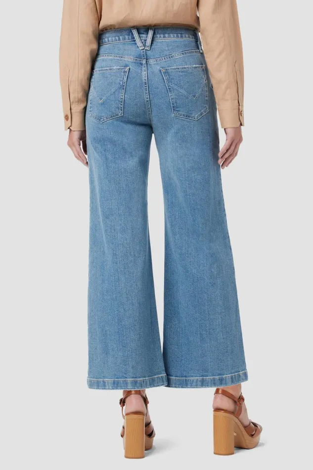 Cropped Women Hudson Jeans Jodie HighRise Wide Leg Crop Jean West Lake Cropped Women Hudson Jeans Jodie HighRise Wide Leg Crop Jean West Lake